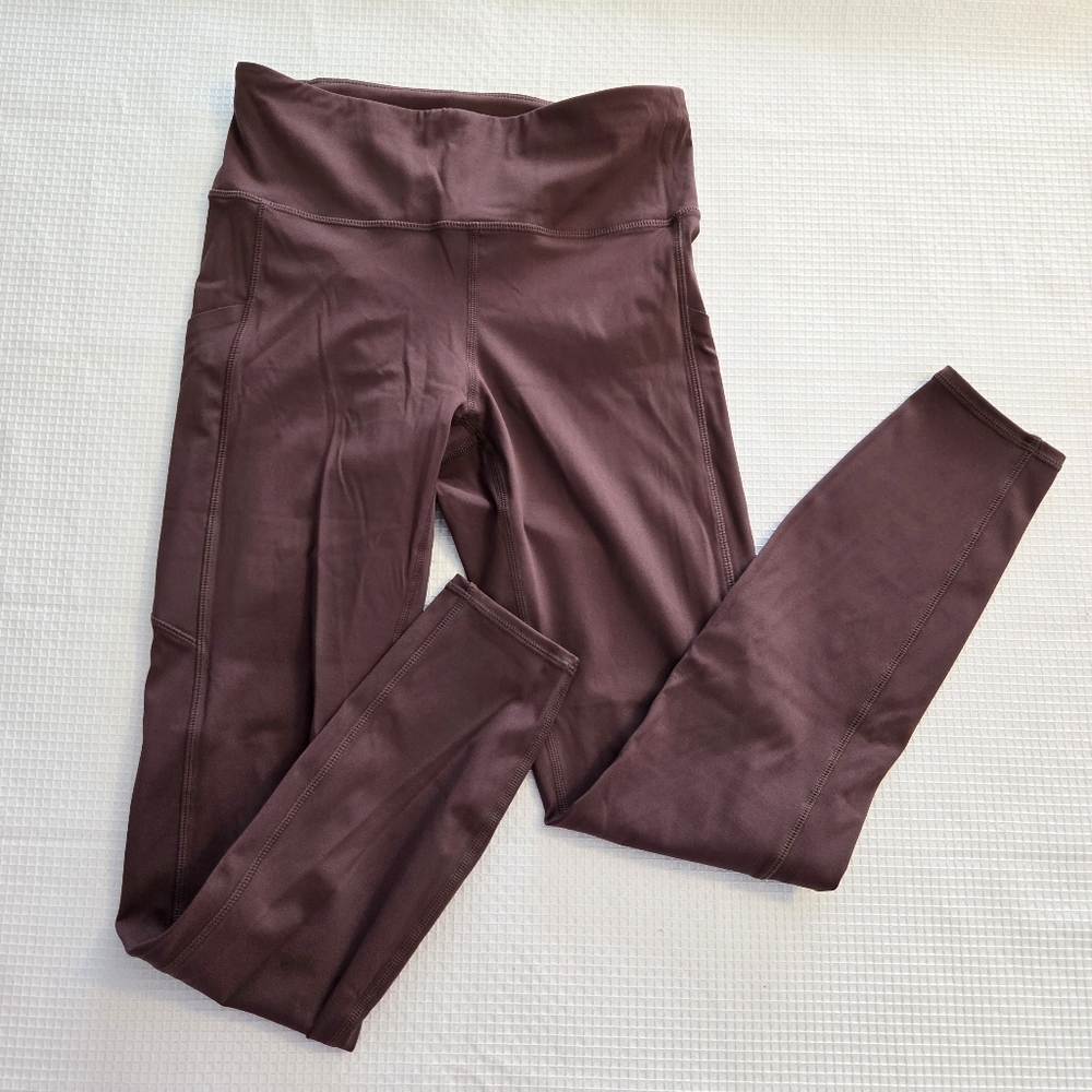 Vuori Leggings Sz XS Yoga Workout Athletic Pants Side Pockets RN 156509